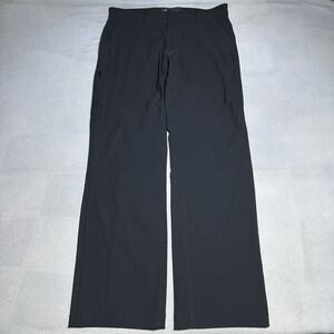 Eddie Bauer Travex Pants Mens 33x32 Black Performance Outdoor Hiking Active